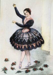 Lola Montez (1818-1861). Née Marie Dolores Eliza Rosanna Gilbert. Irish dancer and adventuress. Lithograph, 1851, by Nathaniel Currier.