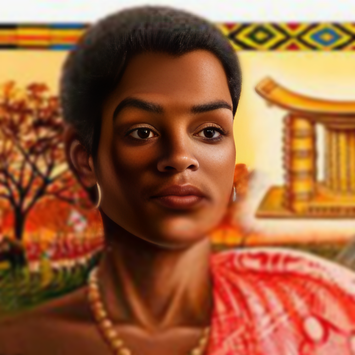 Porträt von Yaa Asantewaa