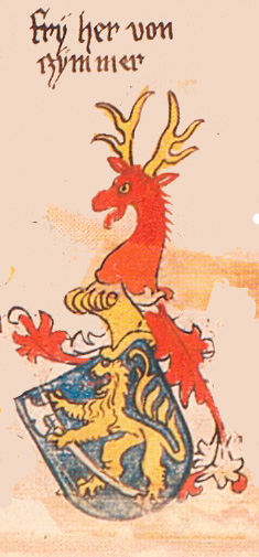 Das Wappen der Freiherren von Zimmern 